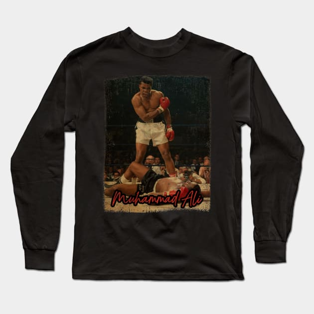 80s Classic Mihammad Ali Long Sleeve T-Shirt by ArtGaul